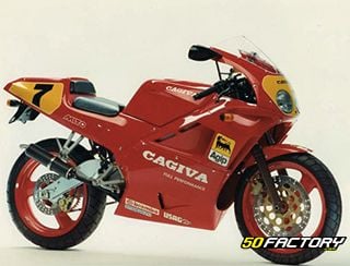 CAGIVA MITO 125 from 1989 to 1993